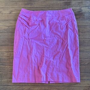 New York & Company Bright Pink Pencil Skirt